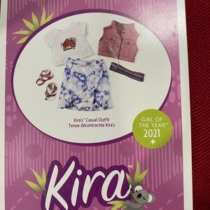 Kira's Casual Outfit with Tie-Dye Skirt